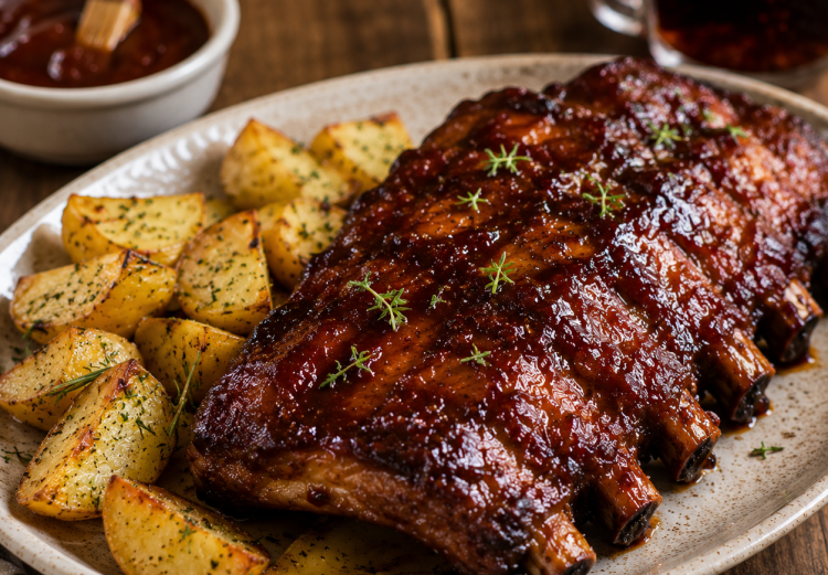 Costillas BBQ para papá